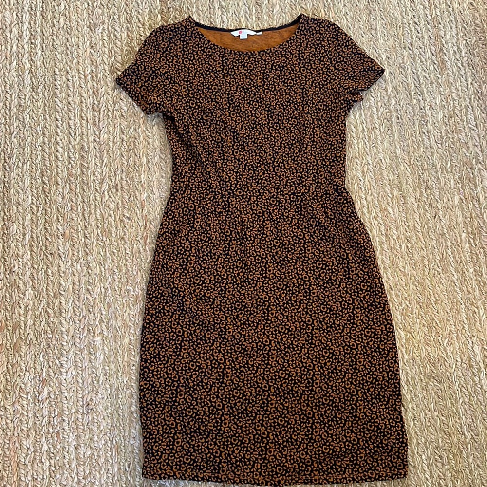 Boden Leopard Dress